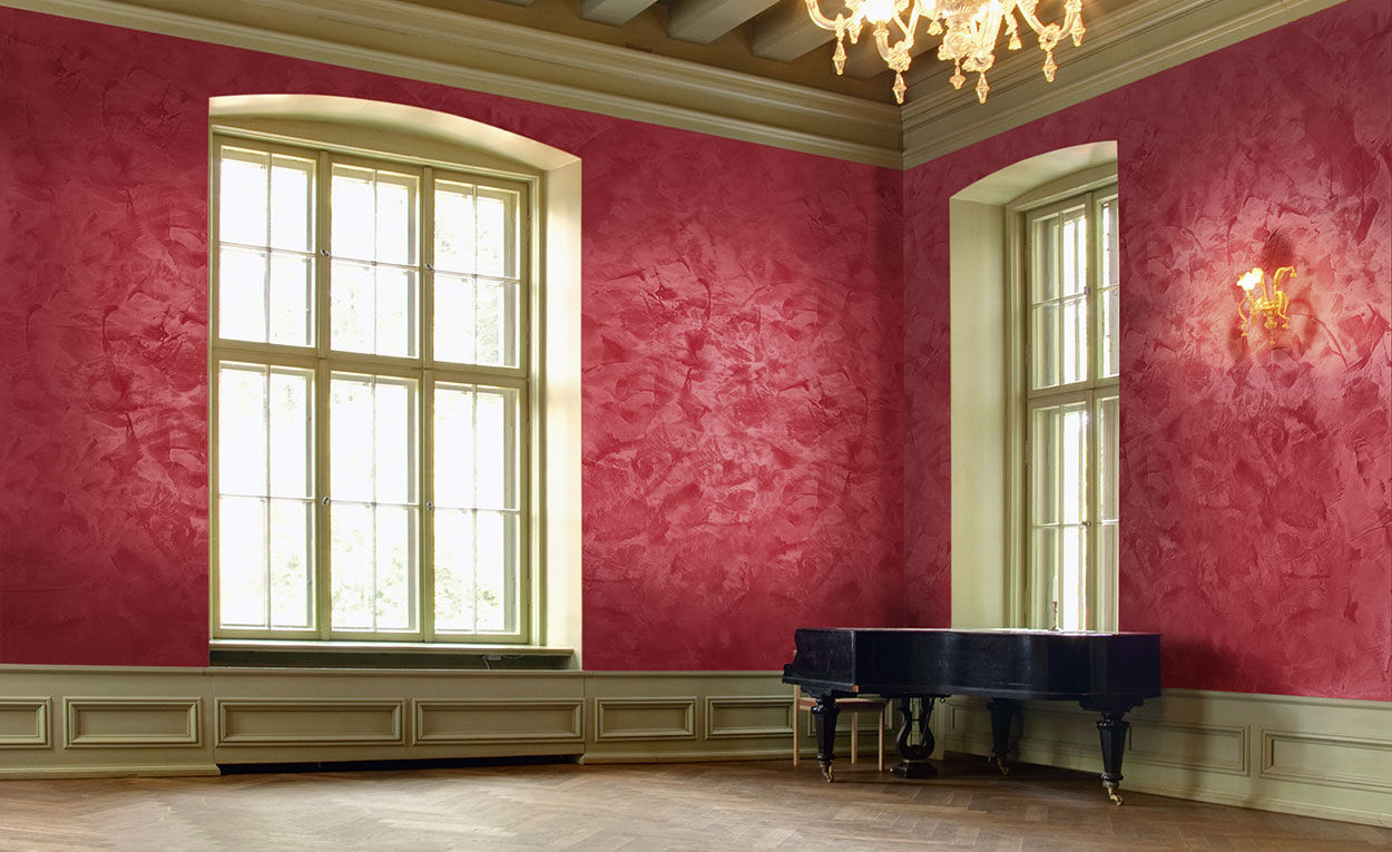 Benátska omietka - Decorfilm - ochranný náter dekoratívnych úprav stien, vodouriediteľný pre exteriéry a interiéry.