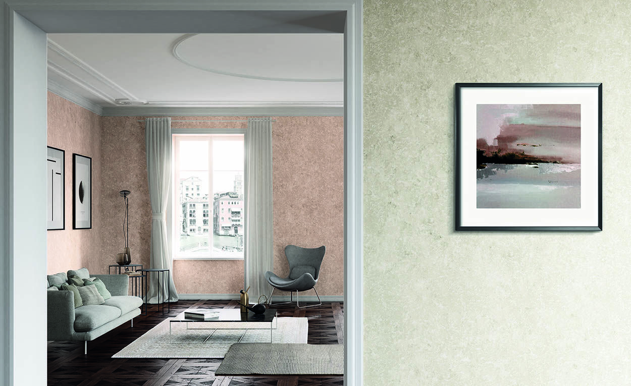 Benátska omietka - Decori classici - dekoratívna záverečná úprava do interiéru s mnohofarebným efektom.